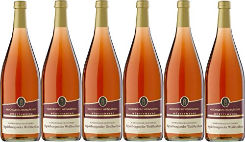 Heuchelberg Weingärtner Schwaigerner Grafenberg Spätburgunder Weißherbst Qualitätswein (6 x 1,0L)