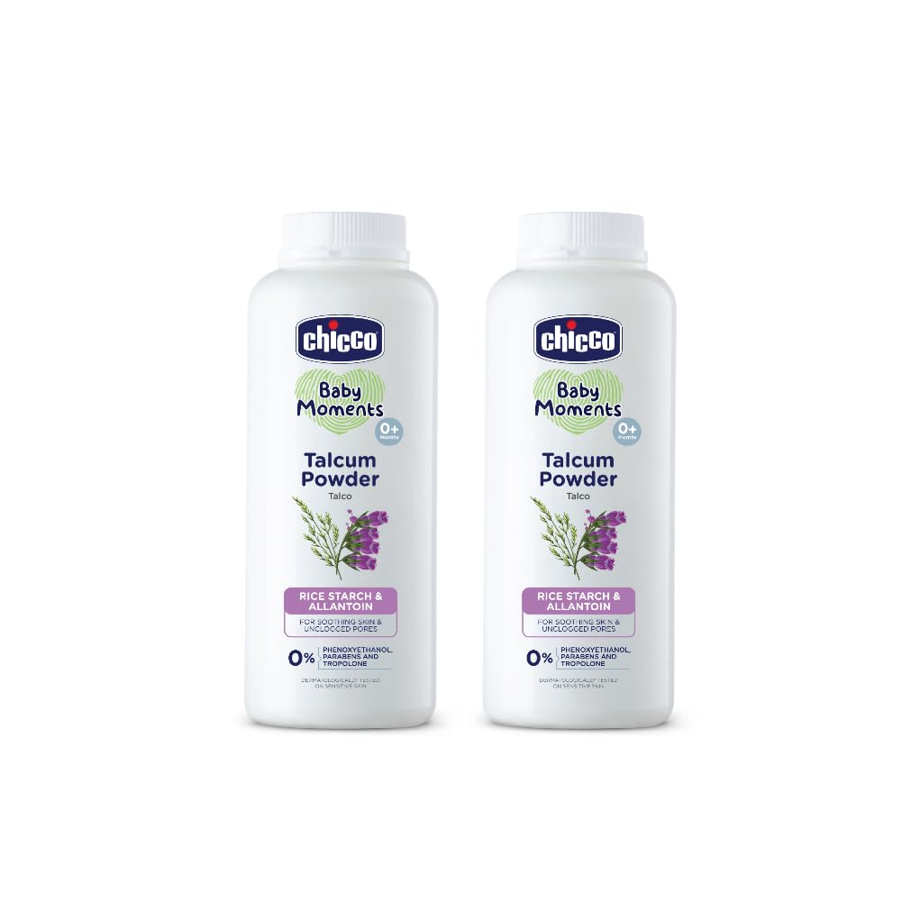 Chicco 150g Talcum Powder pack of 2 150gm each