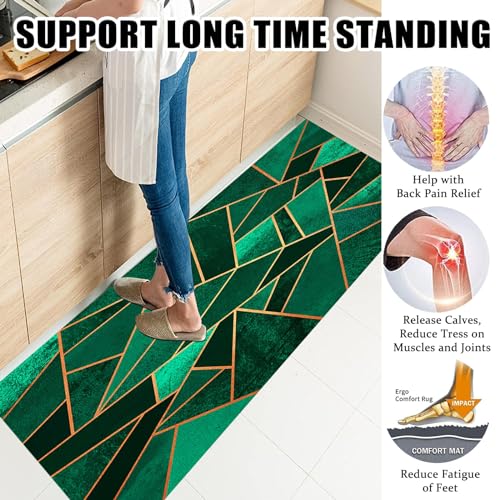 Tapis de salon doux résistant au piétinement 100 x 200 cm pour pièces à vivre - 6