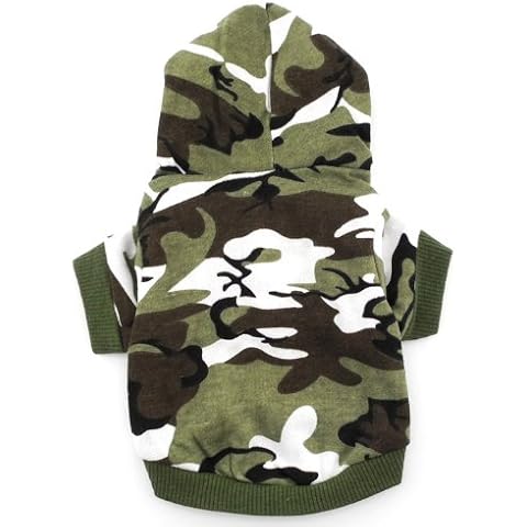 SMALLLEE_LUCKY_STORE Camouflage Dog Hoodie XS Cover