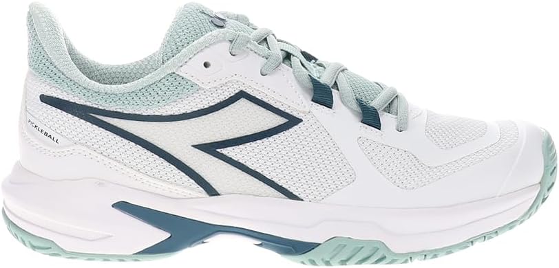 Diadora Womens Trofeo 2 Ag Pickleball Tennis Sneakers Shoes - Blue, White