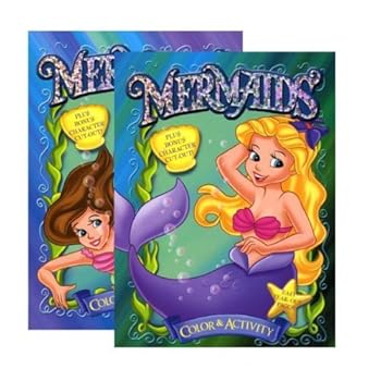 Toy Disney Princess Coloring & Activity Book Mermaids Book