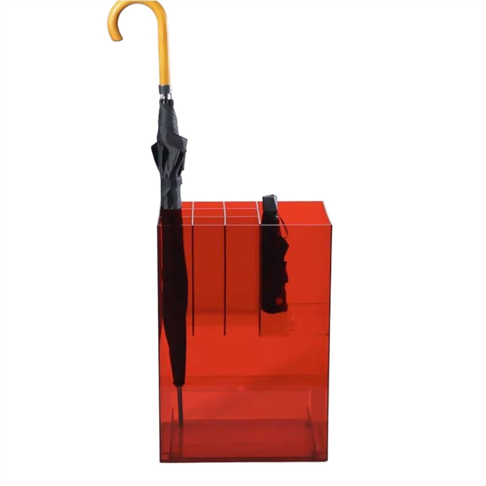 CJHFR472SG Umbrella Rack Umbrella Holder With Removable Drip Tray And 10 Slots Office(Red)