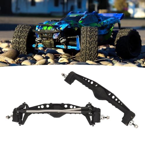 Eixo do Carro de Escalada, 2 Peças, Caixa do Eixo do Carro Rc, Eixo Traseiro Dianteiro de Aço para A