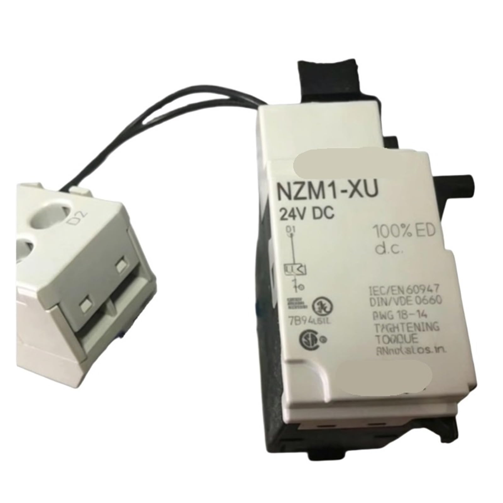 Disjoncteur LS-S02-ZB NZM1-XU24DC stoppe les surcharges du réseau 24V DC