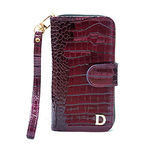 Fixo Cassa del Raccoglitore Buffett Zipper per Apple iPhone XR (Porpora)