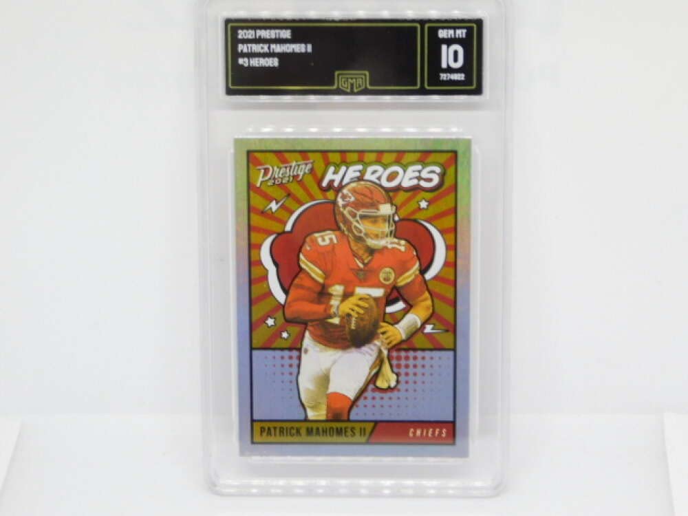 Amazon.com: 2021 Panini Prestige Heroes #3 Patrick Mahomes II