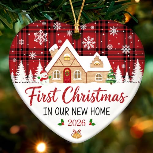 Image of First Christmas in Our New Home Ornament 2026,House Warming Gifts New Home