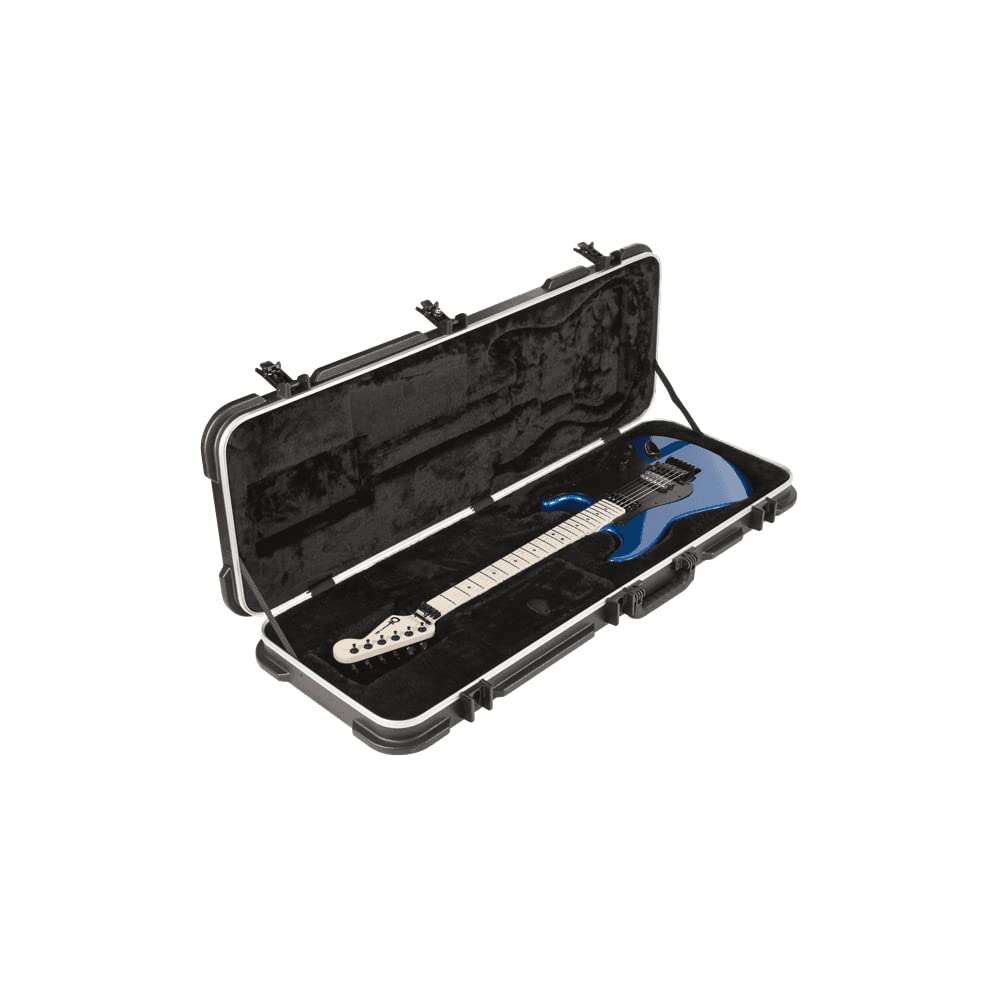 Fender Charvel standardowa formowana obudowa na gitarę elektryczną, czarna