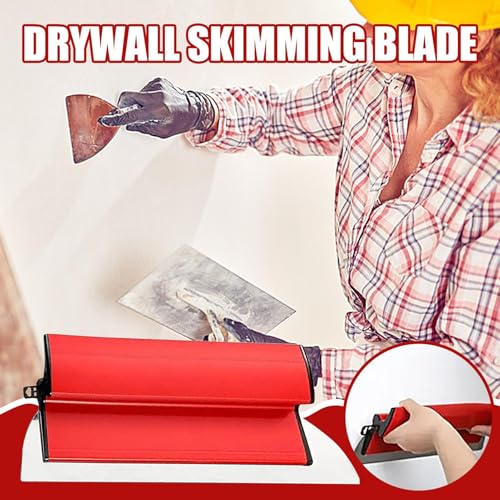Spatule ergonomique remplaçable pour lissage de plaques de plâtre