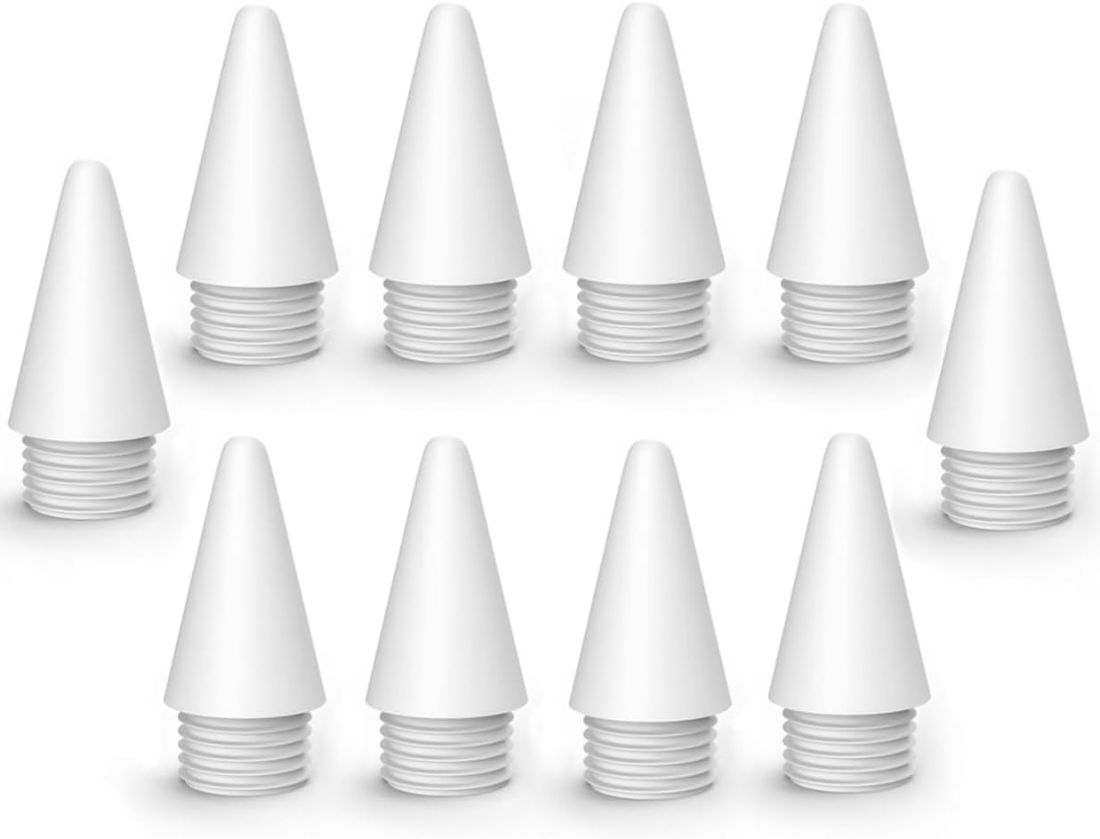 10Pcs Replacement Tips for StylusLink Fast Charging iPad Pencil Only