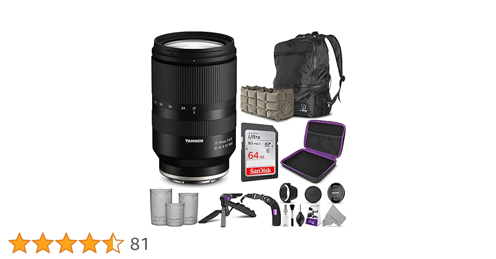 Amazon | Tamron 17-70mm f/2.8 Di III-A VC RXD レンズ Sony E