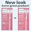 Philips Sonicare 4100 Rechargeable Electric Toothbrush, with Pressure Sensor, 2 Intensity Settings, SmarTimer and QuadPacer, 14-Day Battery Life, Deep Pink, Model HX3681/26 #1