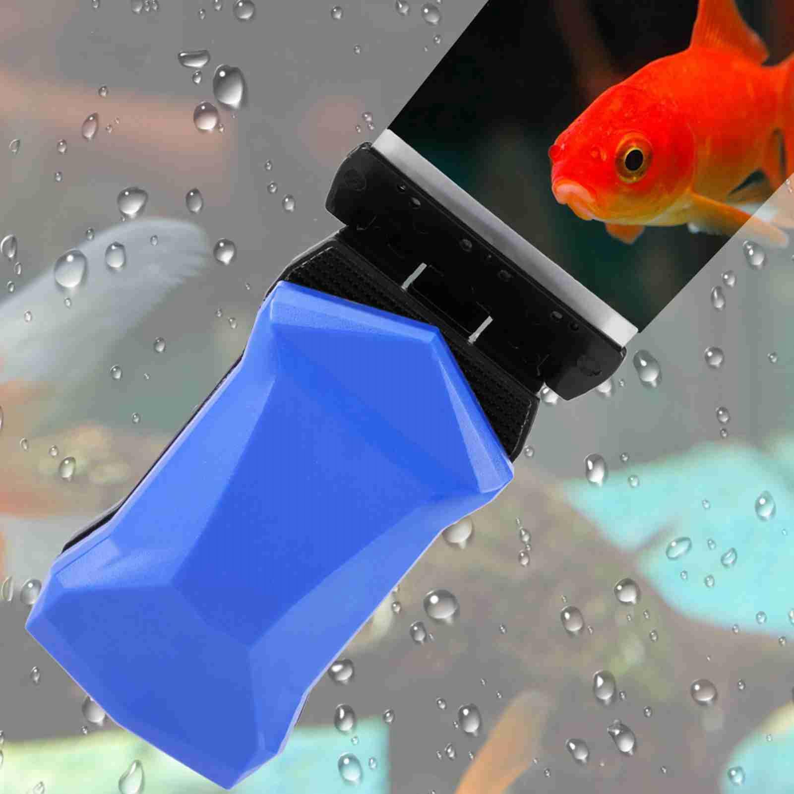 Aquarium-Glasschaber, magnetischer Reiniger für einfache Reinigung in Aquarien