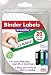 Jokari Label Once Erasable Binder Labels Refill Pack, 20-Count
