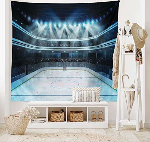 Ambesonne Hockey Arena Sports Fan Tapestry #TOP28