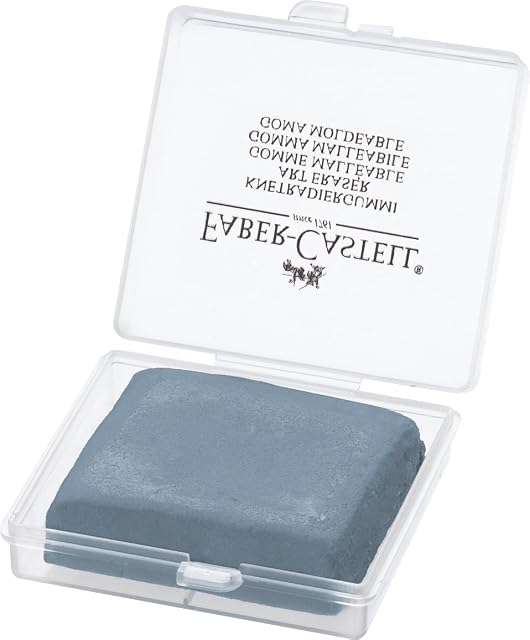 Foto 3 de 3 de FABER-CASTELL - Gomas de borrar moldeables Art Eraser, 9 unidades
