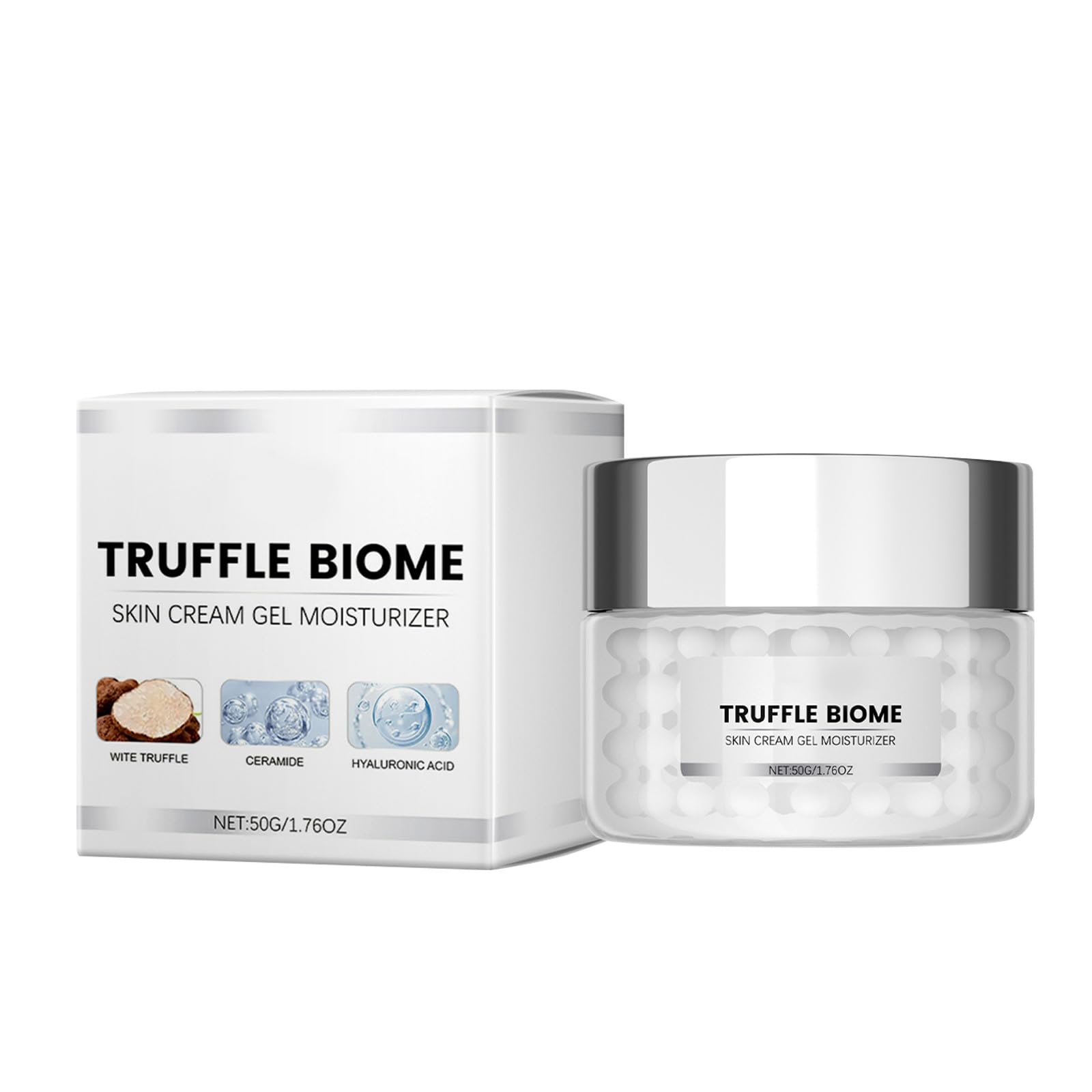 Facial Hydration Moisturizer For Effective Aging Wrinkle Reduction & Long Lasting Skin Firming Moisturizer for Women Face & Body Face Crem Facial Hydrating Face Moisturiser (White, 4.5x4.5x5.1cm)