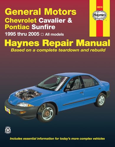 Chevrolet Cavalier and Pontiac Sunfire (95-05) Haynes Repair Manual