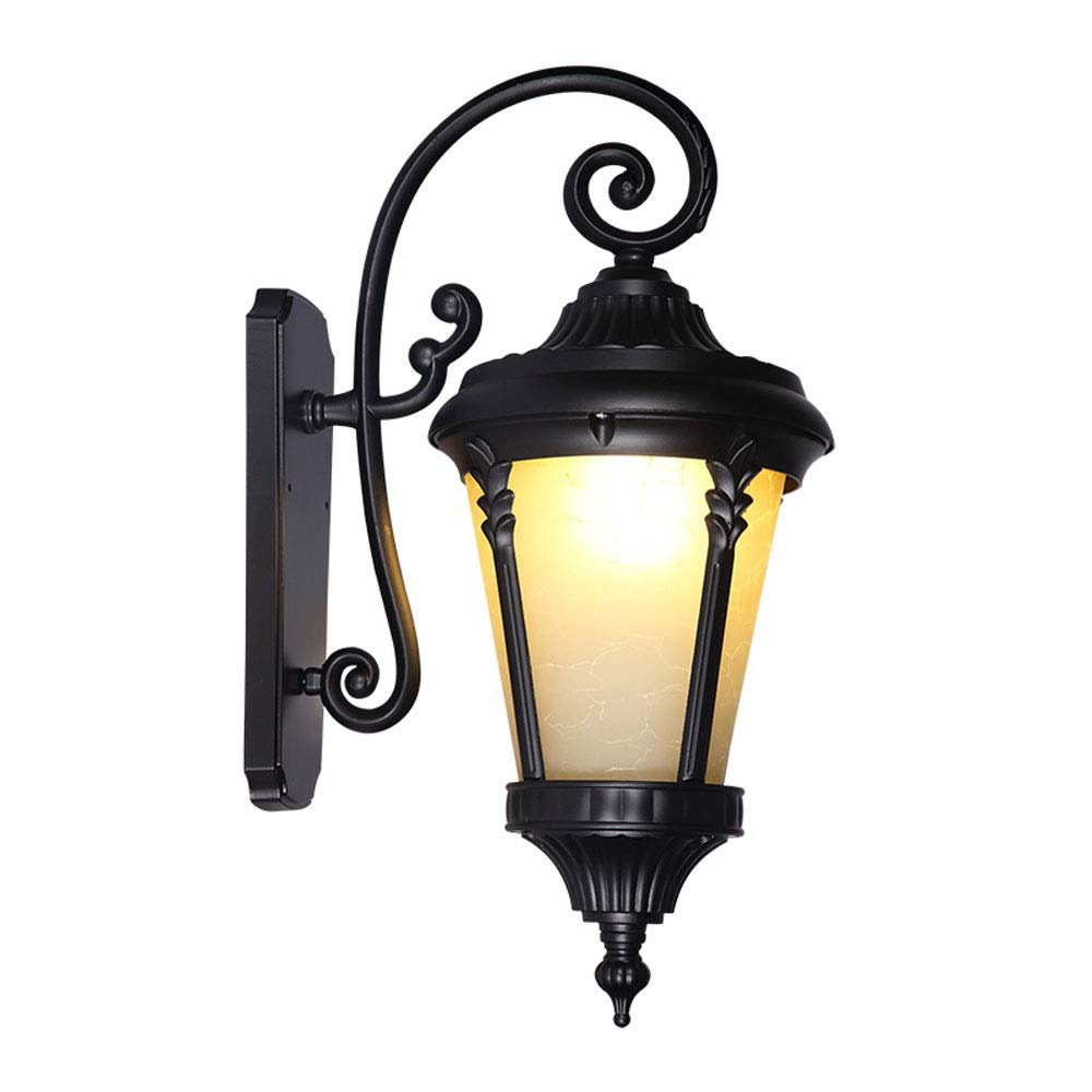 Lampe murale extérieure à la rouille véritable pour façade noble - 7