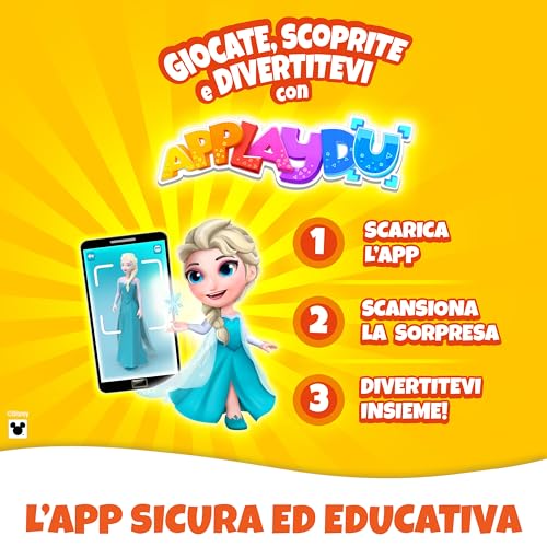 Kinder Gransorpresa Maxi Disney Frozen, Uovo Di Pasqua Kinder 2026 Di Finissimo Cioccolato Al Latte Con Sorpresa Disney Frozen, 220 G - 7