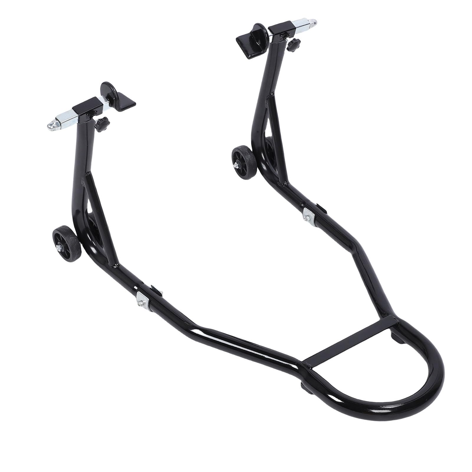 Tbest Podstawka do Podnoszenia Tylnego Koła Regulowana Szpula Wahacza Udźwig 500 Kg Wytrzymały Paddock Sport Bike Maintenance Uniwersalny