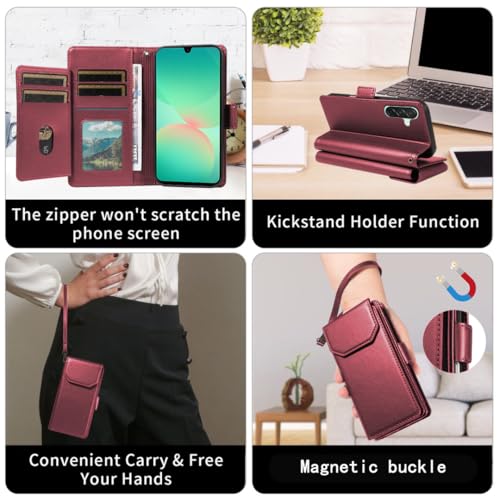 Coque Samsung Galaxy A26 5G étui à rabat pour éviter les rayures d'écran