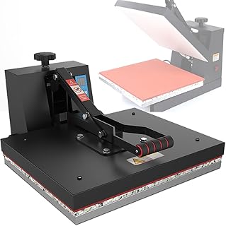 Digital 15"x15" Heat Press Machine, Large T-Shirt Transfer Printing Clothing 1800W
