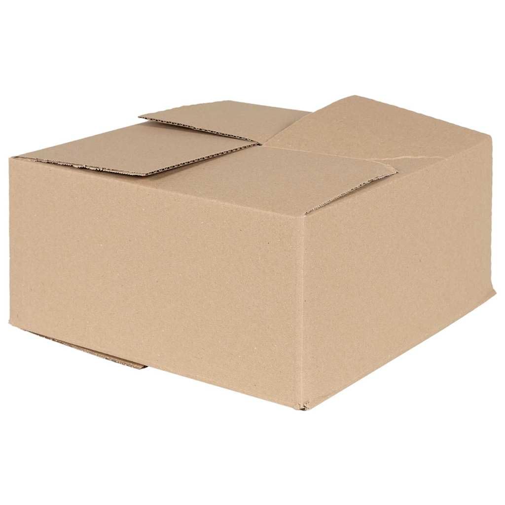 50 Stück Faltbox Set 30x30x15 cm Aufbewahrungsbox aus stabiler Pappe Ordnungssystem für Büro und Zuhause Büroorganisation Lagerung