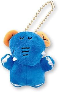 SK Japan Tabekko Animal Plush Ball Chain Elephant