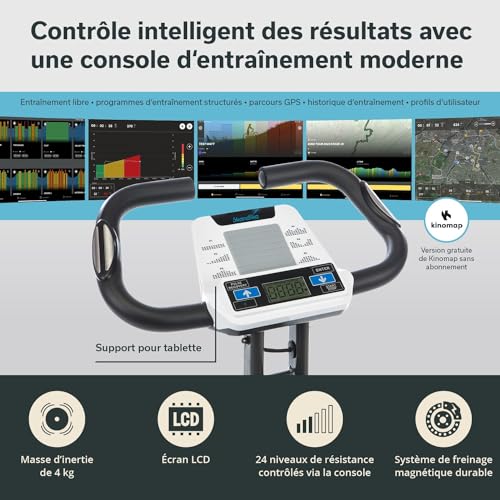 Vélo d'appartement pliable pour perdre du poids et tonifier le corps - 2