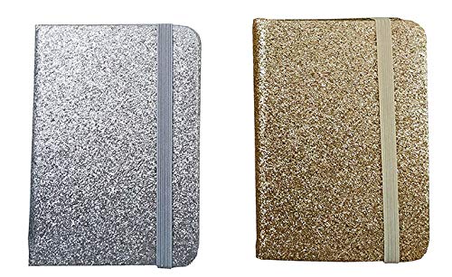 Set Of Two Attractive 160 Pages Small Pocket Diary Gift Set (Mult...