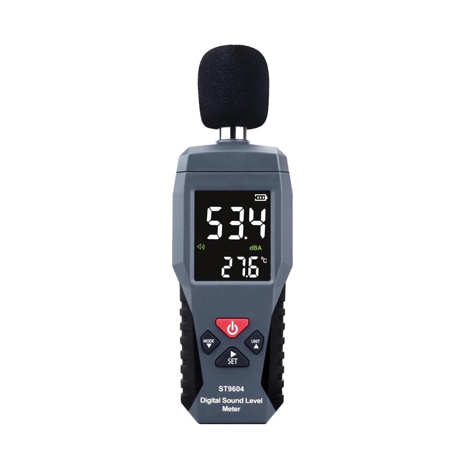 Medidor de Decibelios, Sonómetro digital de 30-130 dB con retroiluminación LCD y medidor ruido