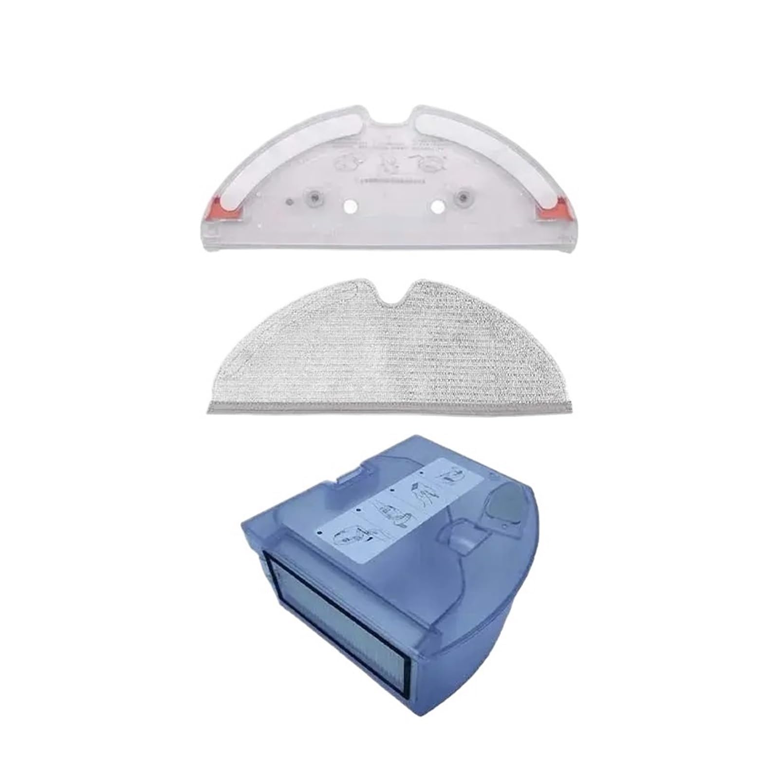XIAOQIANGqiang Compatible With Roborock. Q7 Max. Q7 Max. T8. Spare Parts Water Tank With HEPA Filter Dustbin Vacuum Water Tank Tray Accessories