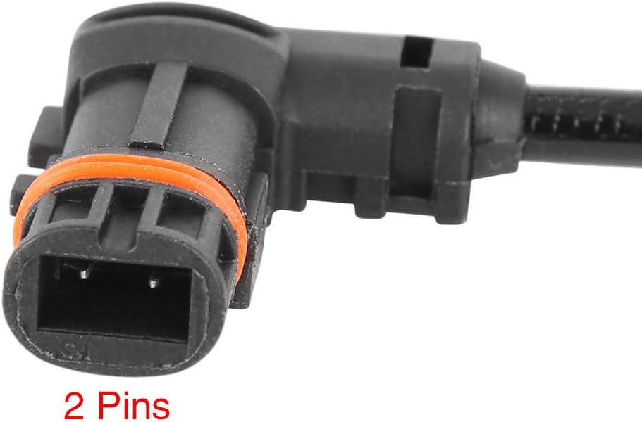 X AUTOHAUX Car Front ABS Wheel Speed Sensor 2049057702 for Mercedes-Benz C250 C300 C350