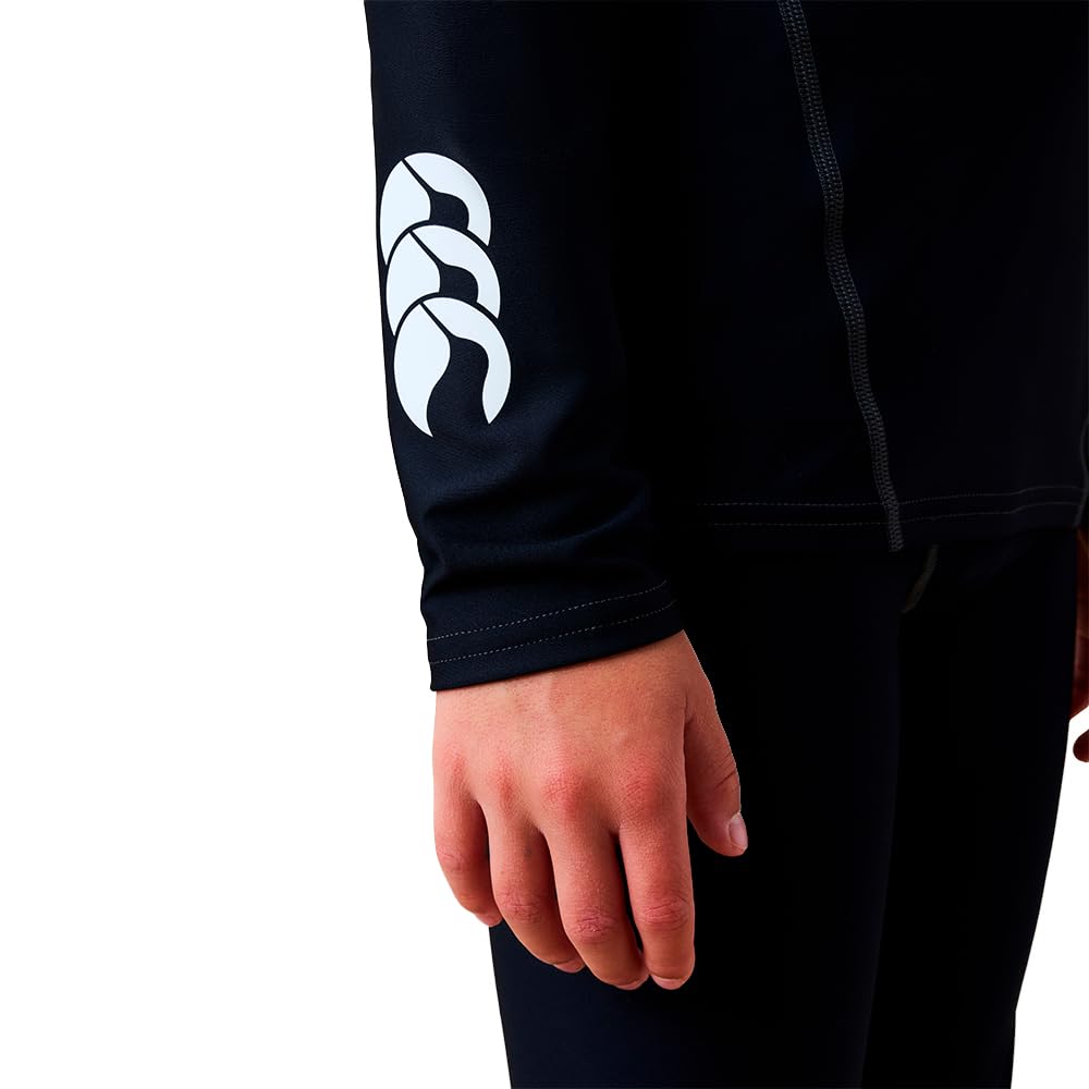 Canterbury Maillot de Corps Unisexe Junior, Noir, 12