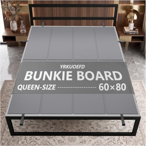 YRKUOEFD Bunkie Board Queen 60x80'' Premium 10mm Heavy Duty...