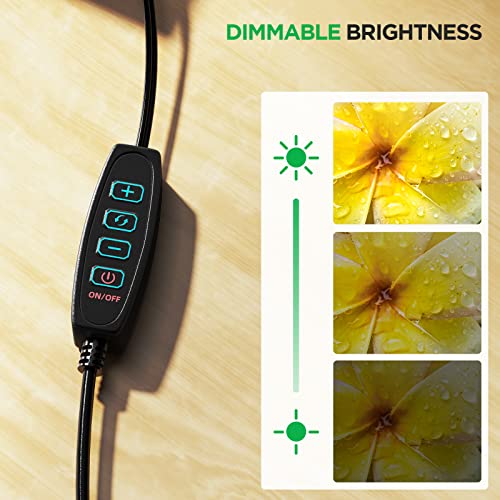 Opqpq Microscope Light, Dimmable Gooseneck Led Fill Lights For Lcd Digital Microscope, Compatible With Tomlov/Andonstar/Elikliv Coin Microscope, Hdmi Soldering Microscope For Repair,Desk Bedroom Light #TOP3