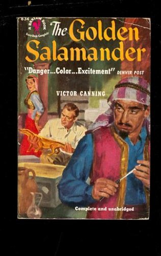 The golden salamander (Bantam Book) B0007HL1OA Book Cover