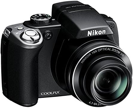 Nikon Coolpix P80 10.1MP Digital Camera with 18x Wide Angle Optical Vibration Reduction Zoom (Black)