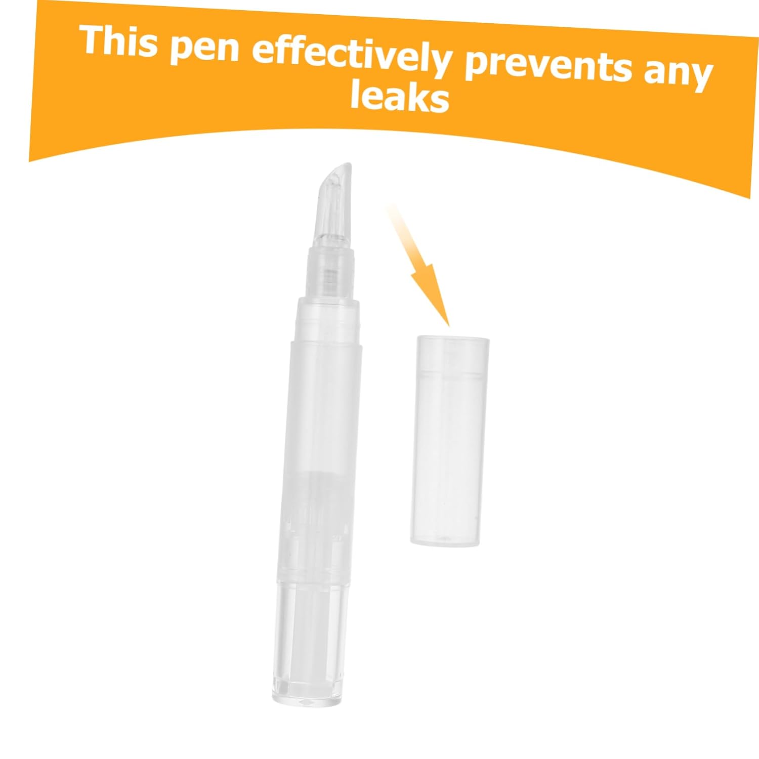 3pcs Empty Lip Gloss Pens 5ml PP Twist Applicator for Travel
