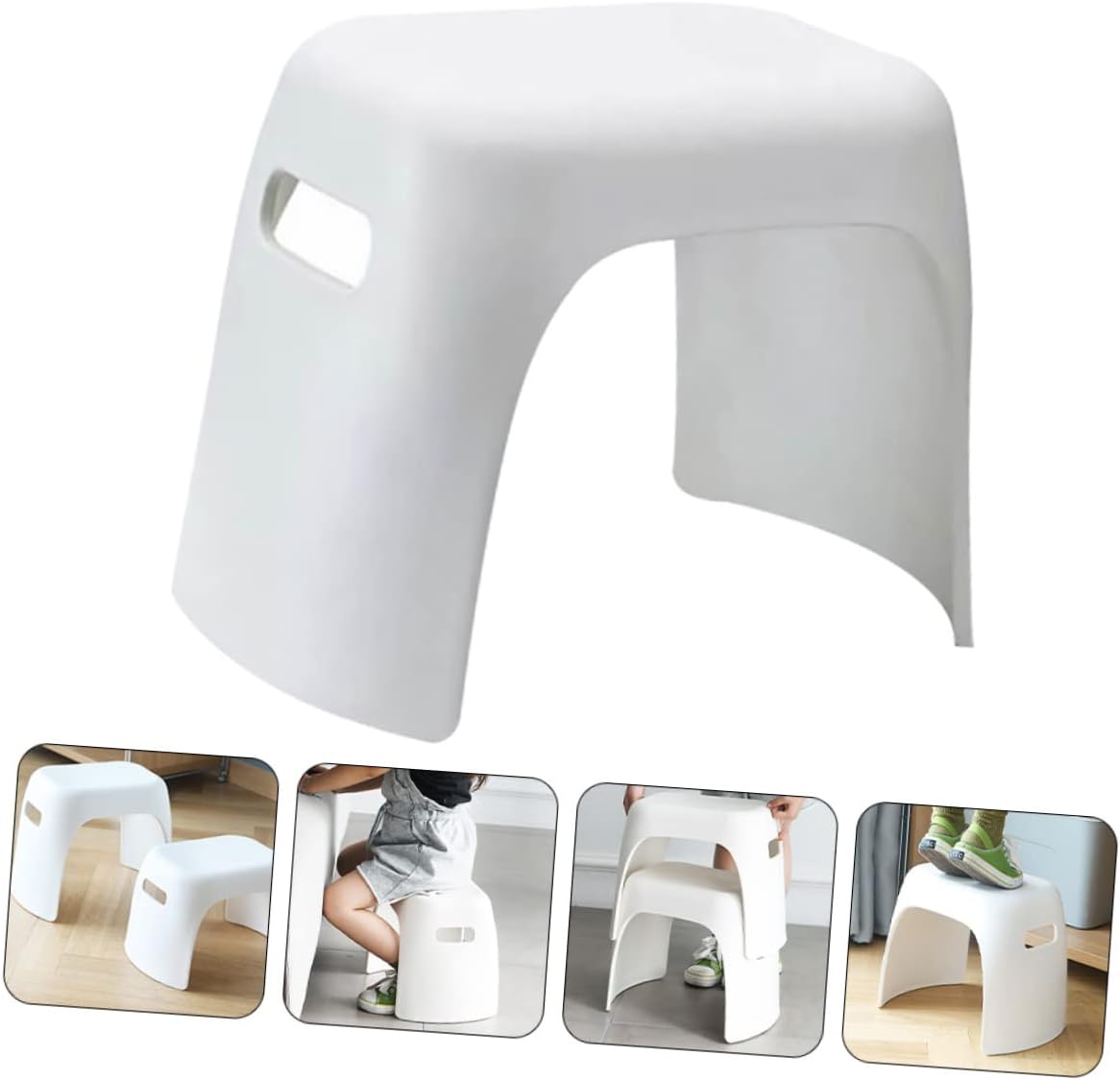 Ergonomic Boy Girl Potty Seat Boys and Girls Stool Wobble Base Plastic Step Stool for Home Kindergarten