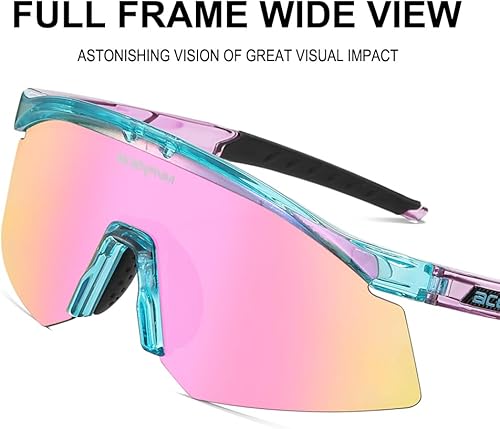 Miniatura 7 de Gafas de sol para hombres y mujeres, jóvenes, deportes, ciclismo, conducción, pesca, 100% protección UV