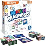 TERRYYO Match Juego, un Juego de Rompecabezas a Juego, Think Fast to Make The Match, Habilidades motoras Finas, Juega con...