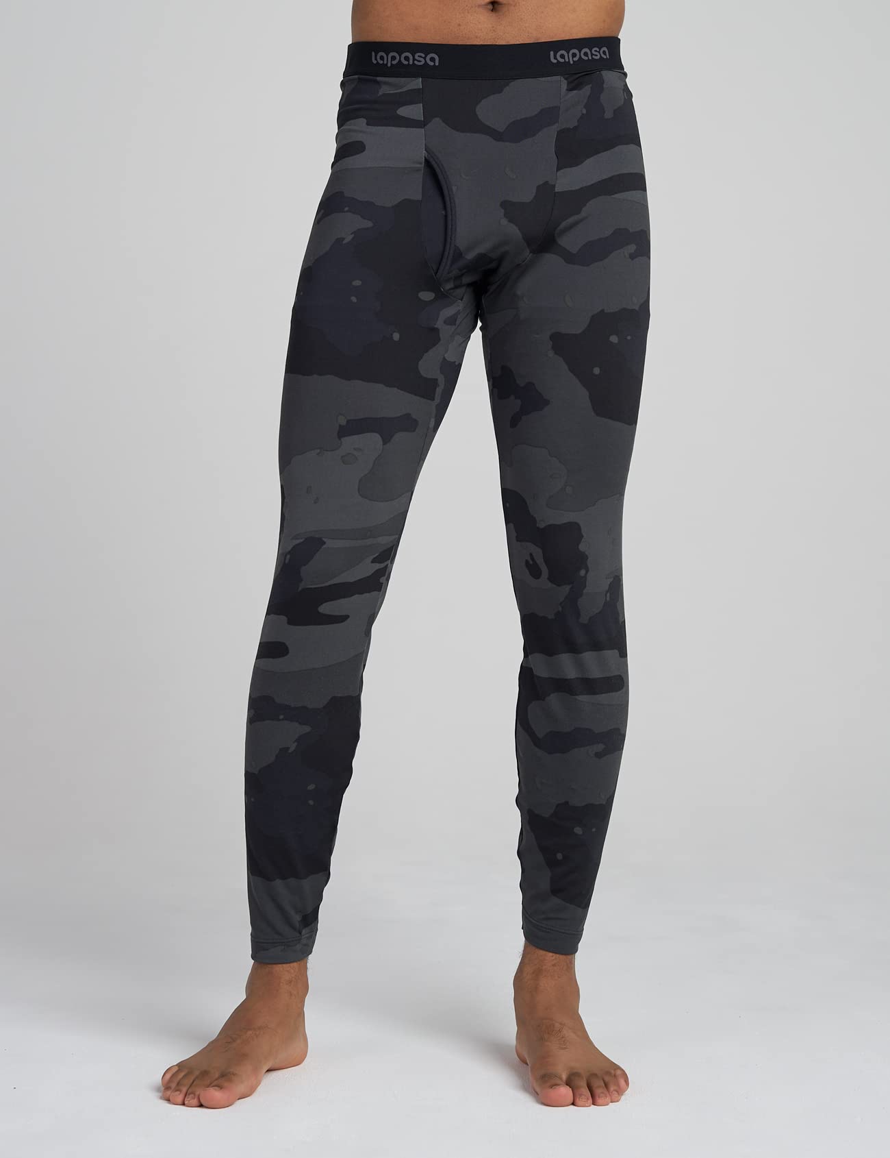 LAPASA Completo Termico Uomo in Pile Calzamaglie Termica & Maglie Termiche Set Sport Invernali Sci Snowboard Sport Running Trekking Caldo/più Caldo/Extra-Caldo М11