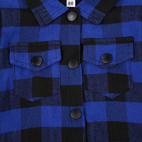 WangsCanis Giacca Camicia per Bambino Bambina con