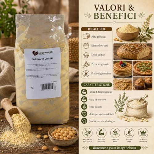 Farine de lupin 1 kg – vue 8