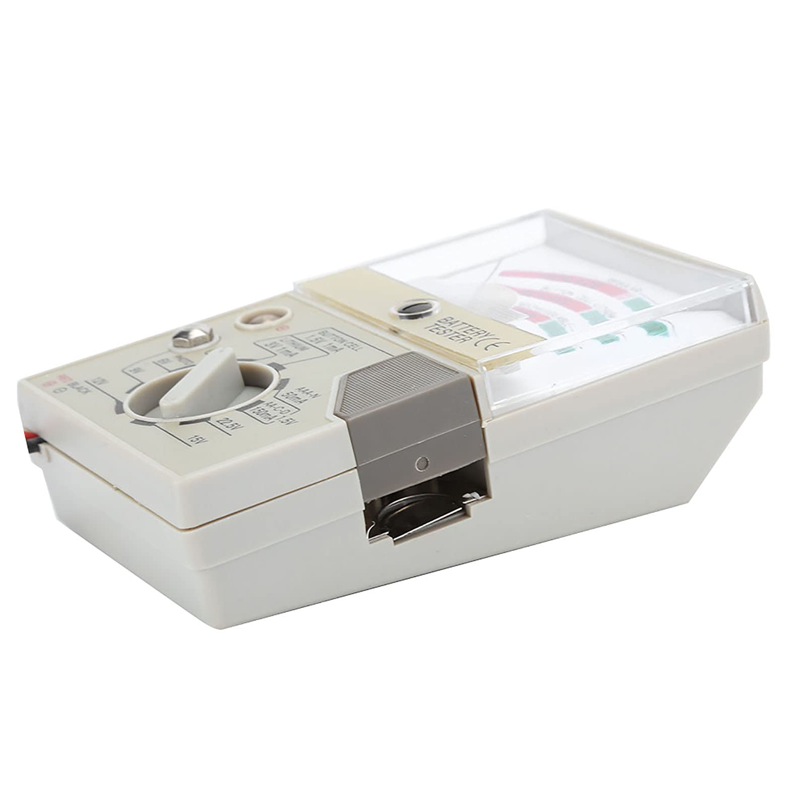 Tester Batteria Digitale Universale per Batterie a Bottone 9V e 1.5V - Misura Velocemente la Durata della Carica