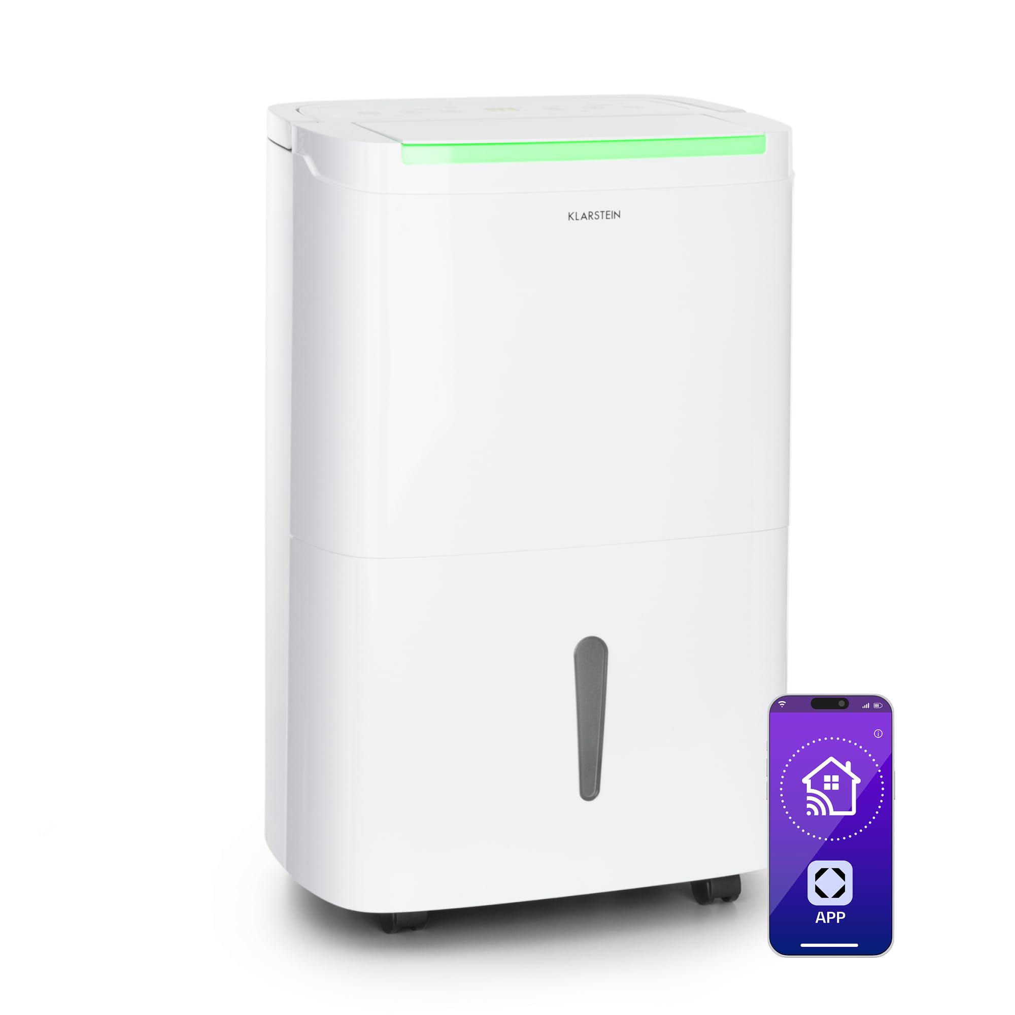 Klarstein DryFy Connect 80 Deumidificatore, 50 l pro Tag