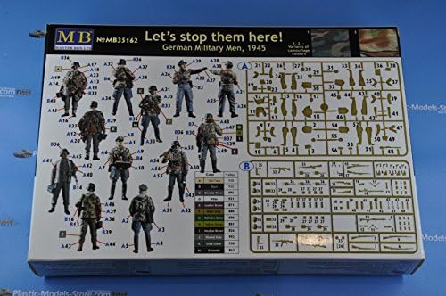 MASTER BOX Lets Stop Them HERE German Military Men 1945 1/35 35162